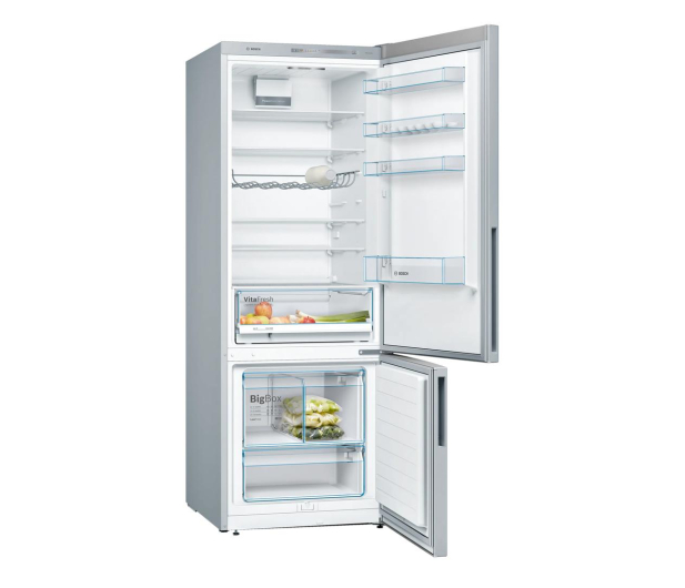 Lodówka Bosch KGV58VLEAS PerfectFit 191cm Srebrna VitaFresh 503L - 1229082 - zdjęcie 2